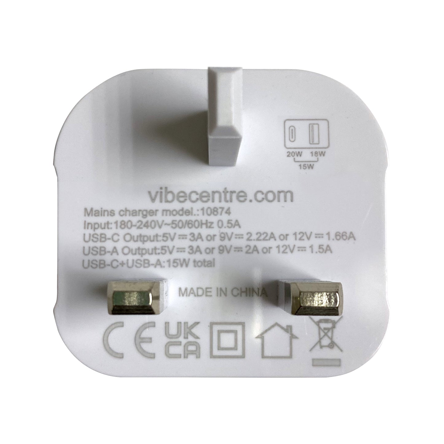 M5 Dual Mains Charger 3.1A Output