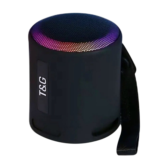 T&G TG373 Outdoor Portable LED Light RGB Multicolour Wireless Bluetooth Speaker Subwoofer
