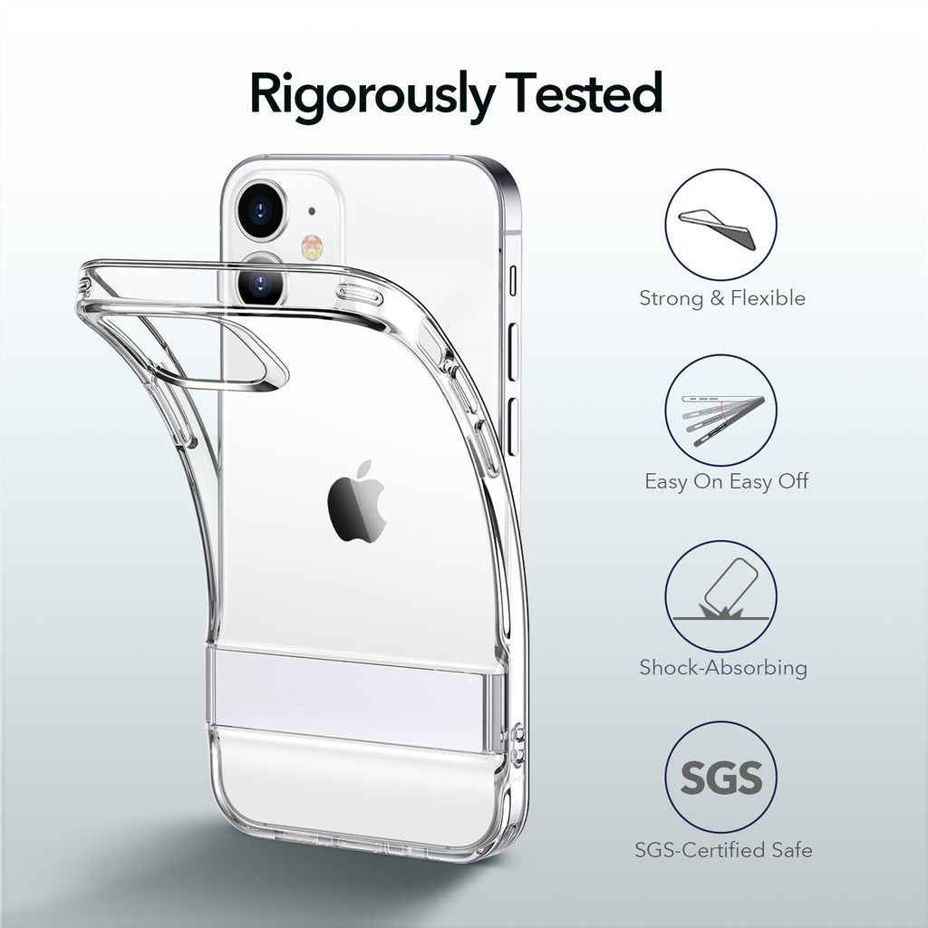 Vibe iPhone Clear Stand Case