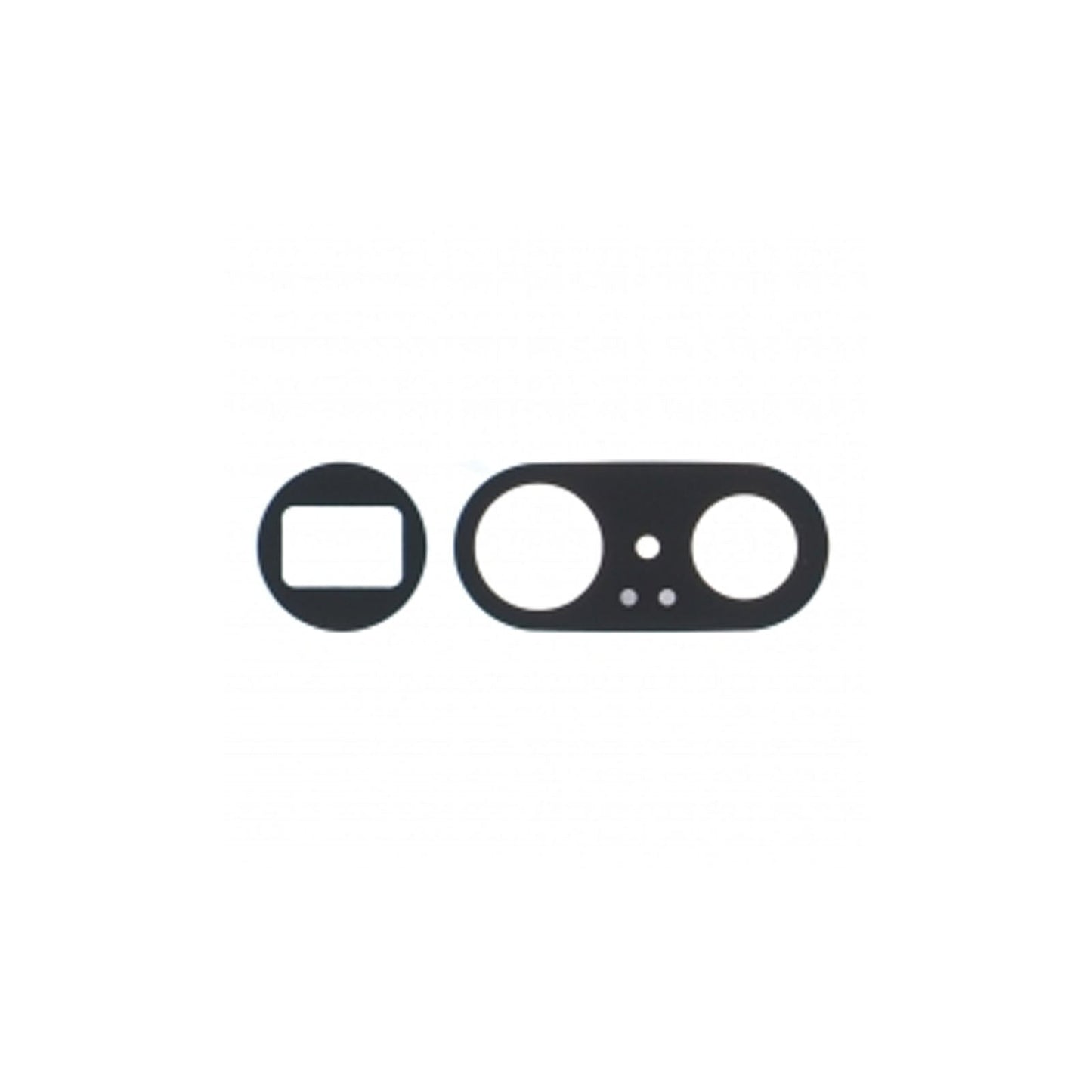 For Google Pixel 7 Pro Replacement Rear Camera Lens (Black)