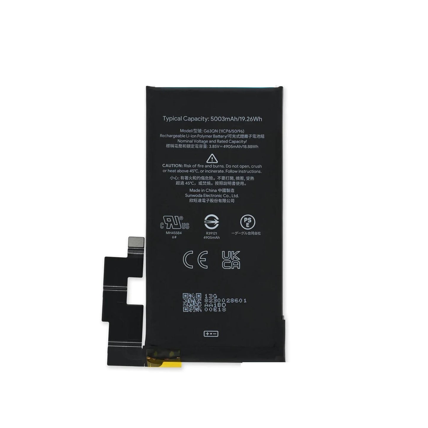 For Google Pixel 6 Pro Replacement Battery 5000 mAh