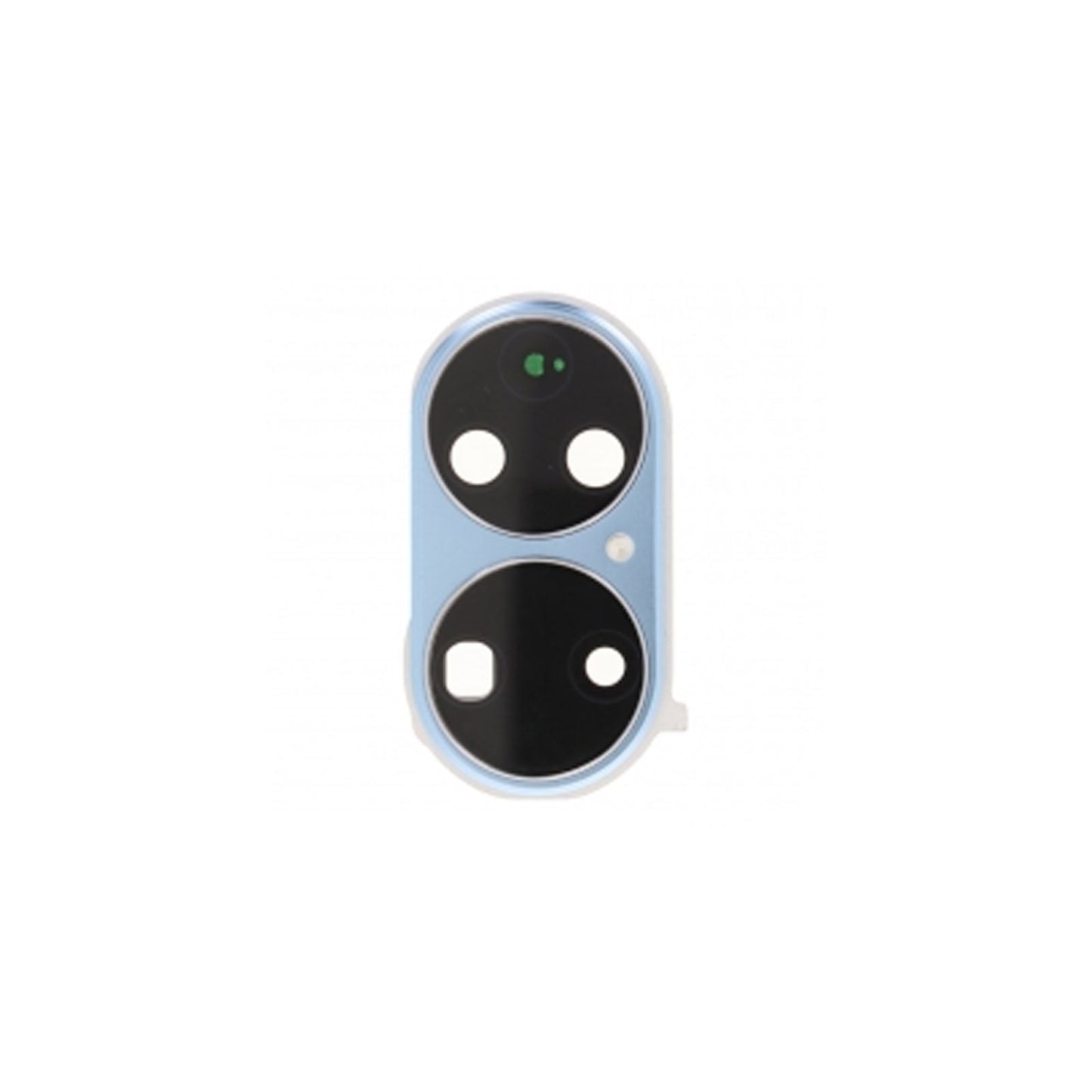 For Huawei P50 Replacement Rear Camera Lens With Cover Bezel Ring (Blue)