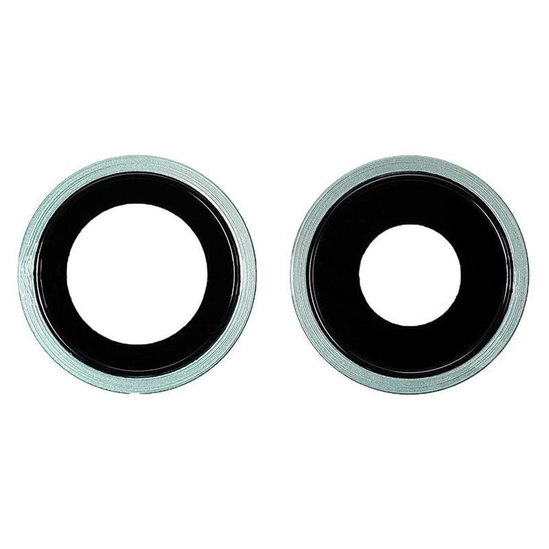 For Apple iPhone 11 Replacement Camera Lens With Bezel (Green)