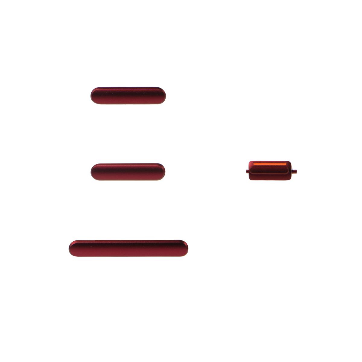 For Apple iPhone 11 Replacement Power Volume And Mute Buttons (Red)