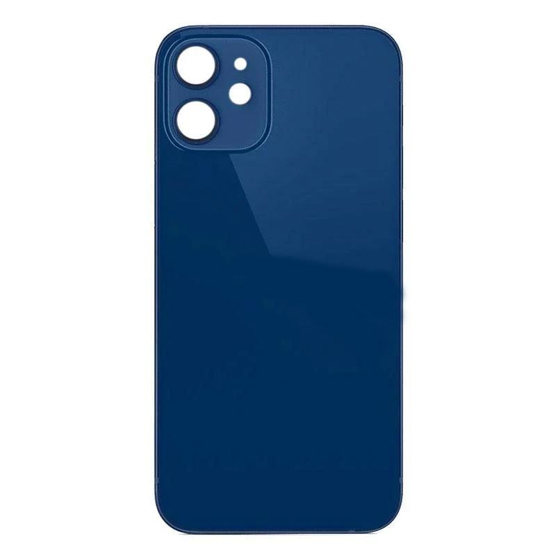 For Apple iPhone 12 Replacement Back Glass (Blue)