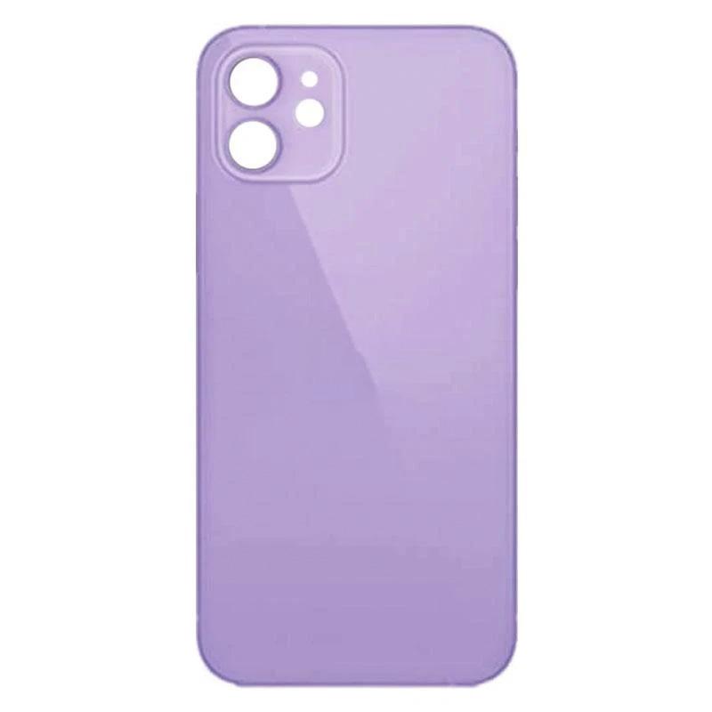 For Apple iPhone 12 Replacement Back Glass (Purple)