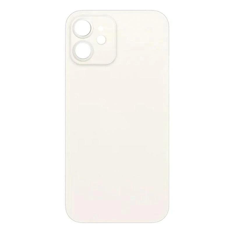 For Apple iPhone 12 Replacement Back Glass (White)