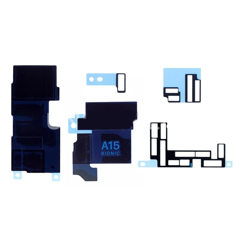 For Apple iPhone 13 Pro Max Replacement Mainboard Shielding Cover Inline Insulator Sticker (5psc Set)