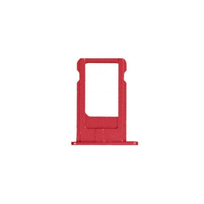 For Apple iPhone 7 Plus Replacement Sim Card Tray - Red