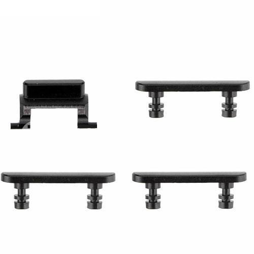 For Apple iPhone 7 Replacement Button Set (Jet Black)