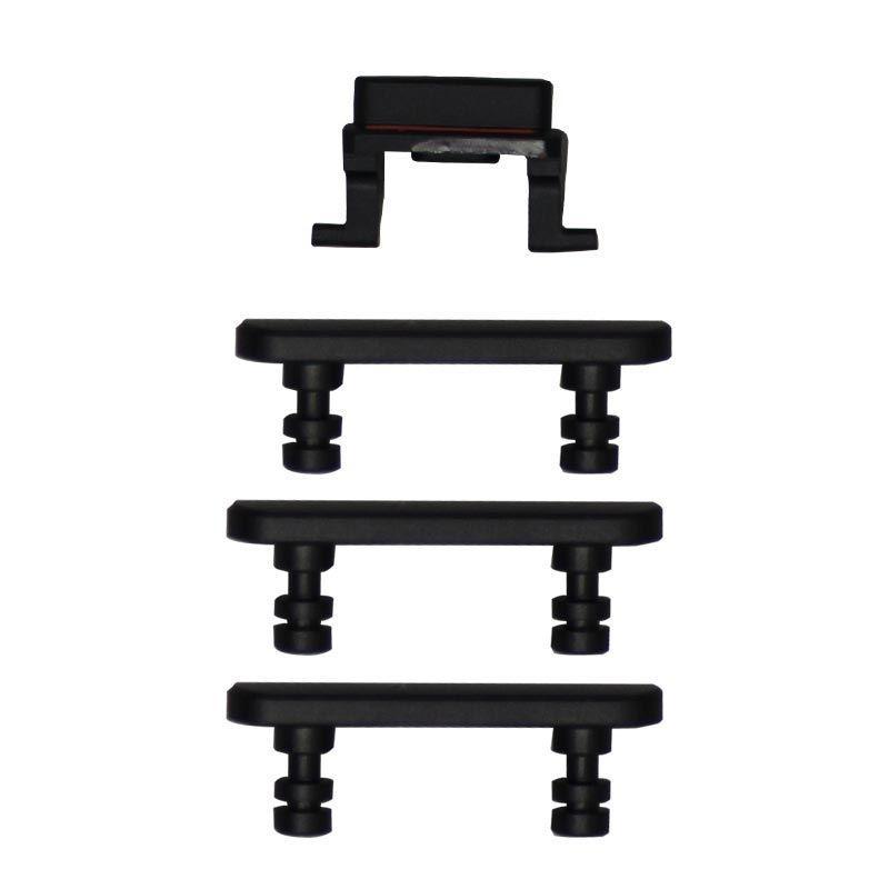 For Apple iPhone 8 Plus Replacement Button Set (Black)