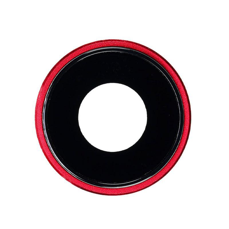 For Apple iPhone XR Replacement Rear Camera Lens With Bezel (Red)