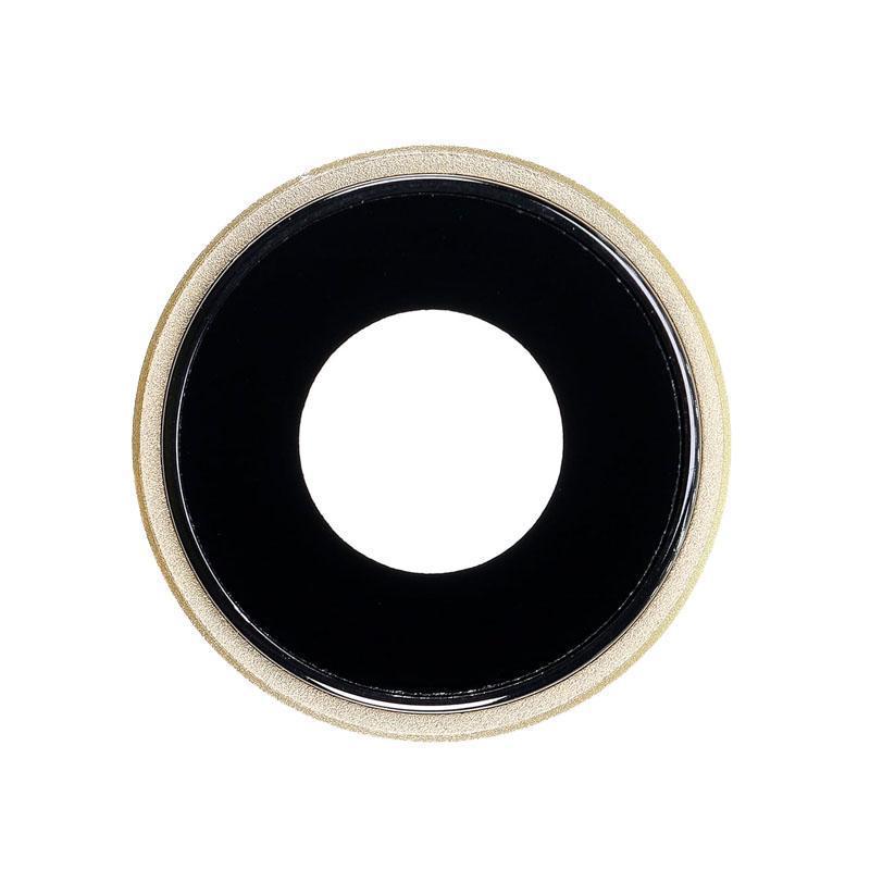 For Apple iPhone XR Replacement Rear Camera Lens With Bezel (Yellow)