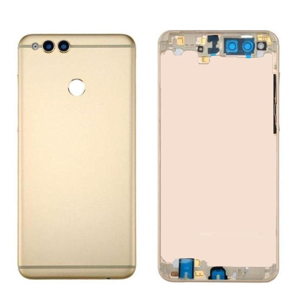 For Honor 7X Replacement Battery Cover / Rear Housing With Components (Gold)