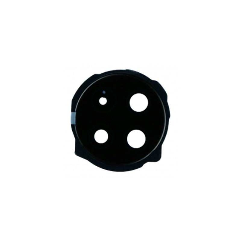 For Huawei Mate 30 Replacement Rear Camera Lens & Cover Bezel Ring (Black)