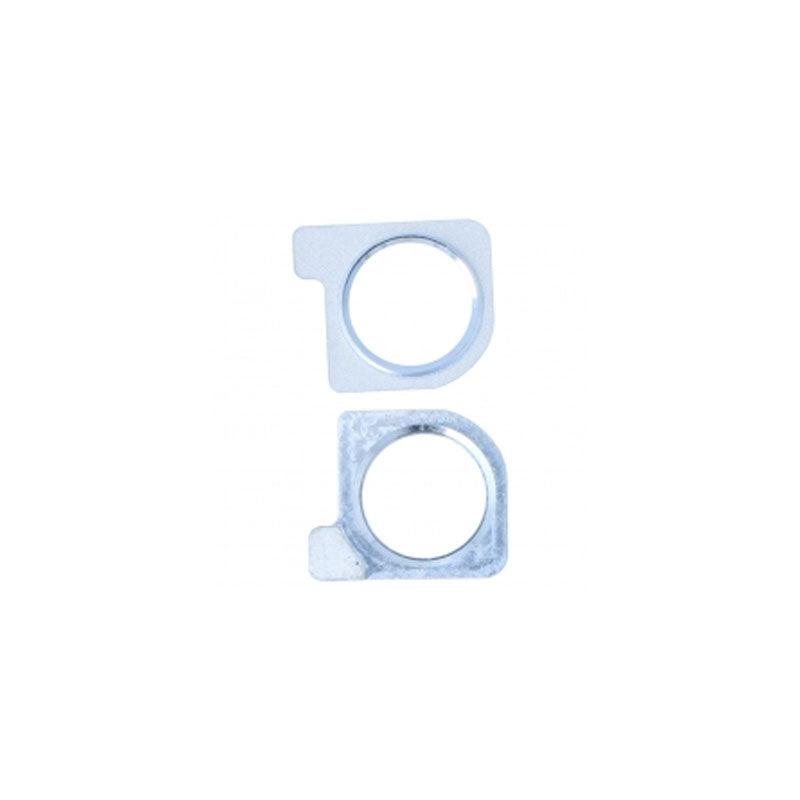 For Huawei Nova 4e Replacement Home Button Ring (Silver)