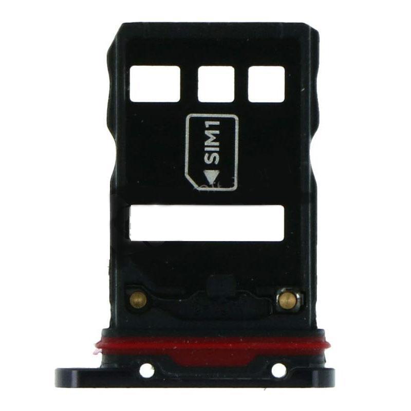 For Huawei P30 Pro Replacement SIM Card Tray Holder (Black)