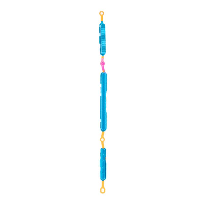 For Motorola Moto E7 Power Replacement Power / Volume / Switch Hard Buttons (Tahiti Blue)
