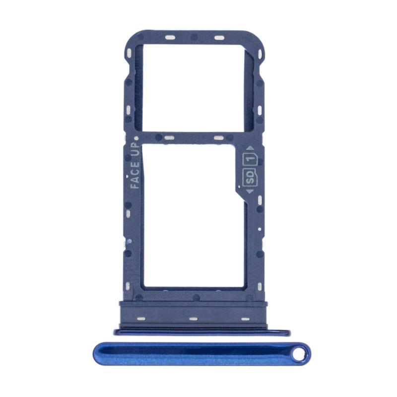For Motorola Moto G Fast Replacement Sim Card Tray (Capri Blue)