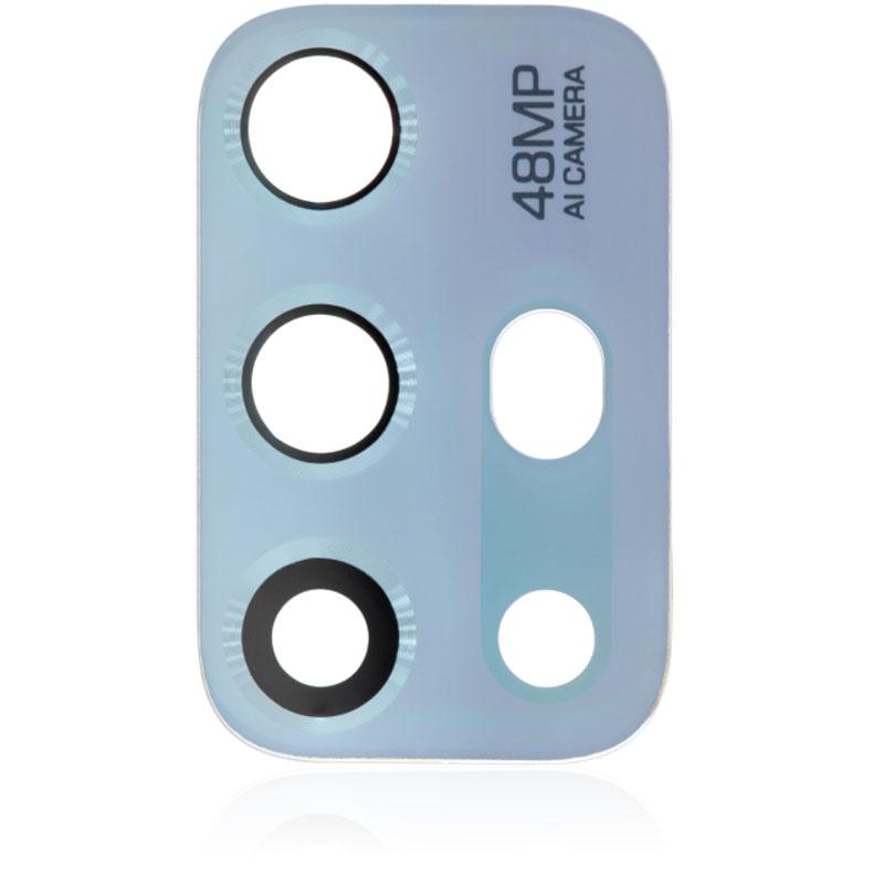 For Motorola Moto G20 Replacement Rear Camera Lens Glass Only (Breeze Blue)