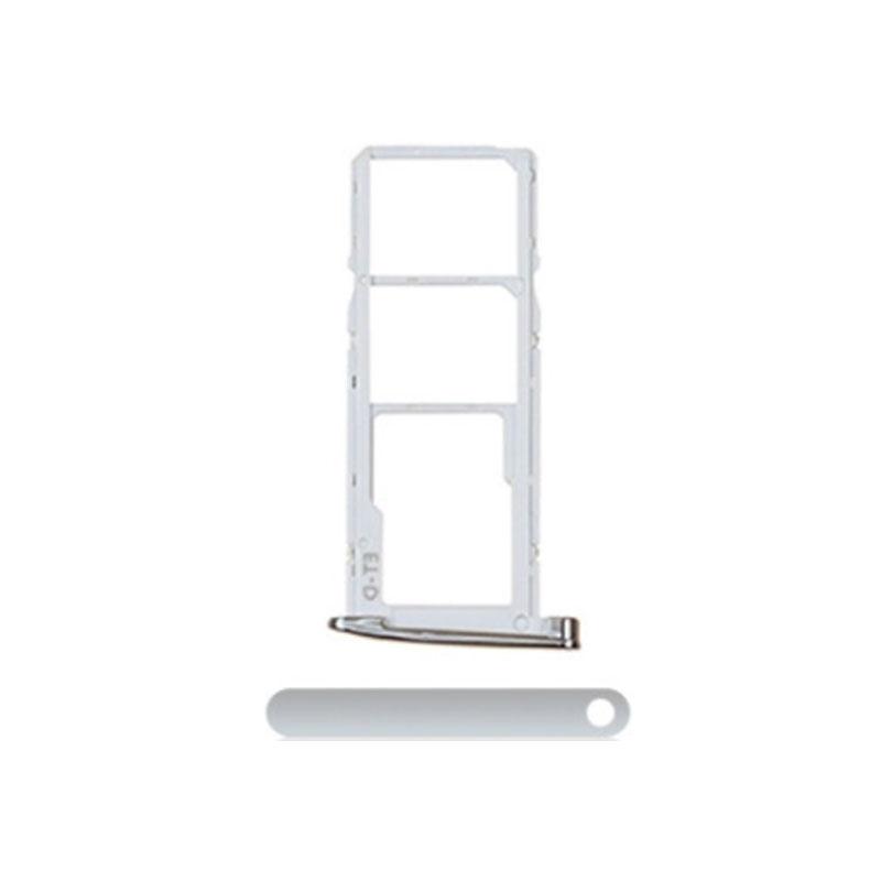 For Motorola Moto G6 Replacement Sim Card Tray (Silver)