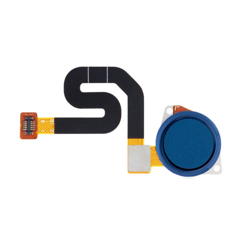 For Motorola Moto G7 Power Replacement Fingerprint Scanner With Flex Cable (Blue)