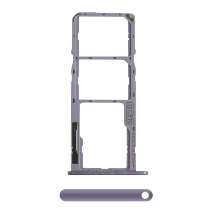 For Motorola Moto G7 Power Replacement Sim Card Tray (Iced Violet)