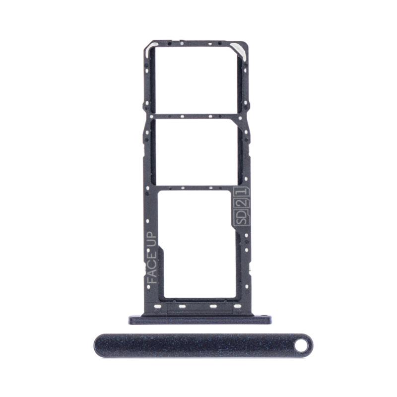 For Motorola Moto G8 Power Lite Replacement Sim Card Tray (Royal Blue)