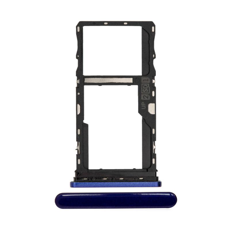 For Motorola Moto G9 Play Replacement Sim Card Tray (Sapphire Blue)