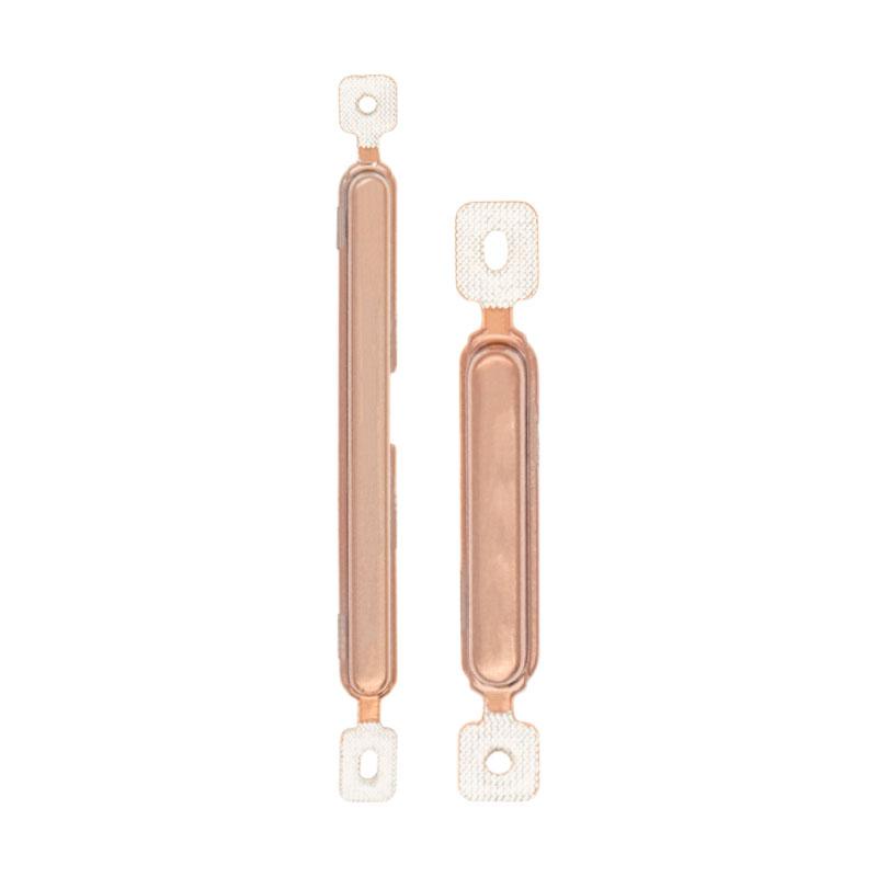 For Motorola Moto G9 Plus Replacement Power And Volume Hard Buttons (Rose Gold)