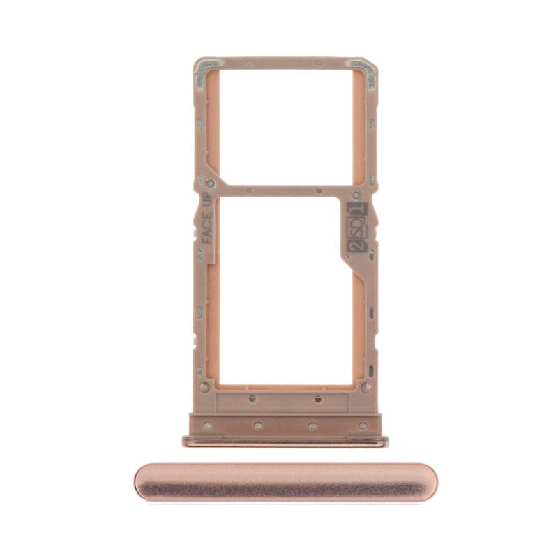 For Motorola Moto G9 Plus Replacement Sim Card Tray (Rose Gold)
