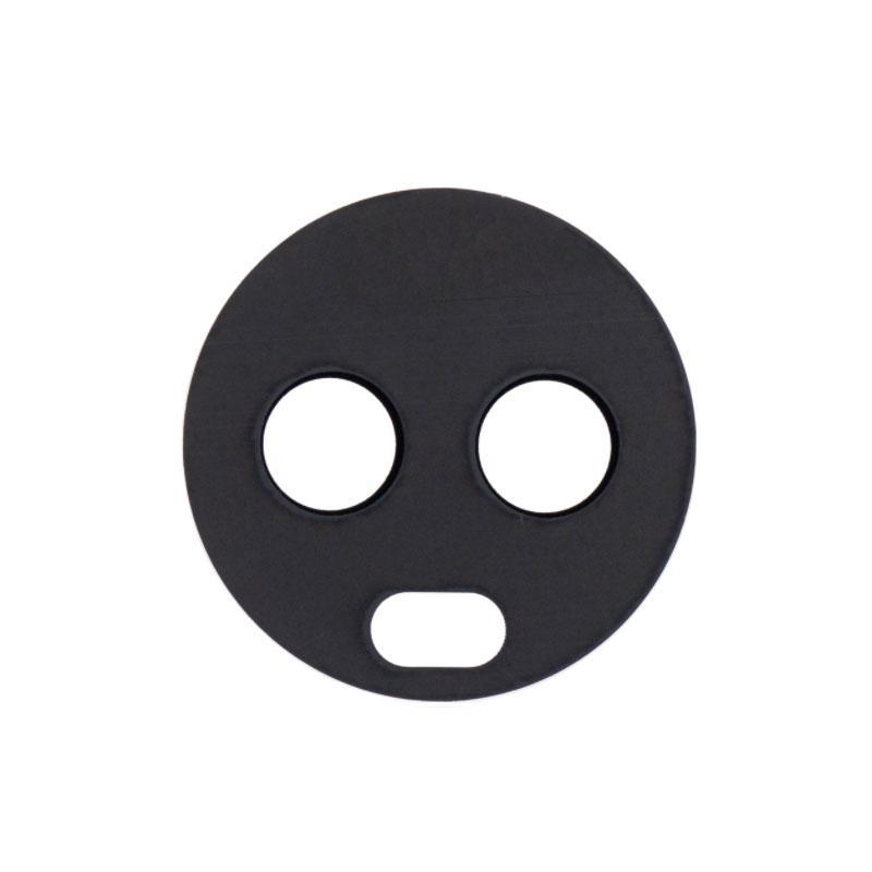 For Motorola Moto Z3 Play (XT1929) Replacement Rear Camera Glass Lens (Black)