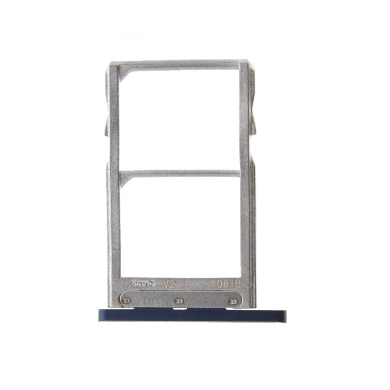 For Nokia 5.1 Replacement Sim Card Tray (Blue)