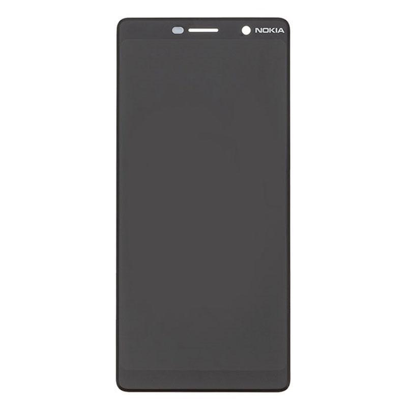 For Nokia 7 Replacement LCD Screen and Digitiser Assembly (Black)