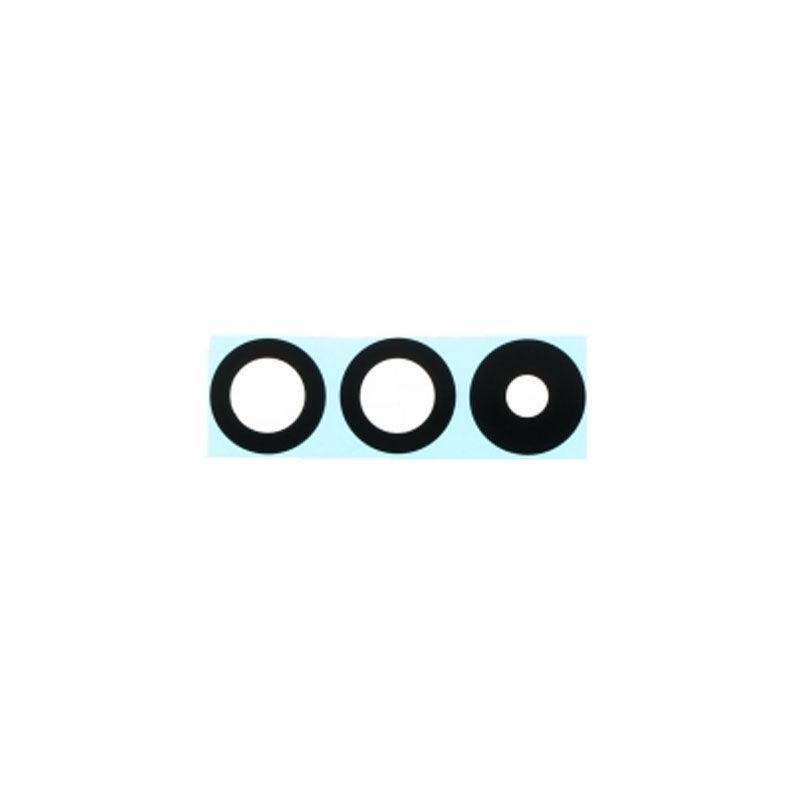 For Oppo Reno5 4G Replacement Rear Camera Lens (Black)