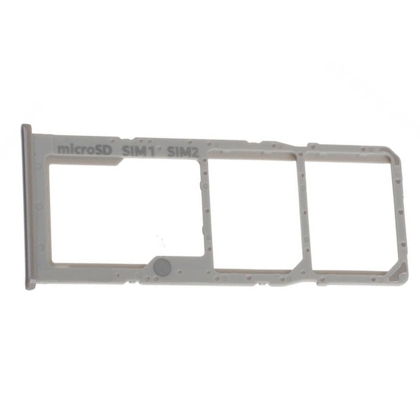 For Samsung A51 / A71 Replacement SIM / SD Card Tray (White/ Silver)