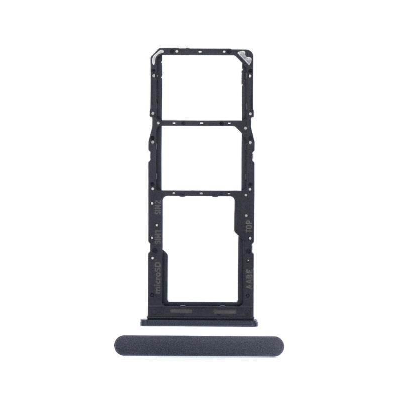 For Samsung Galaxy A02 A022 Replacement Dual Sim Card Tray (Black)