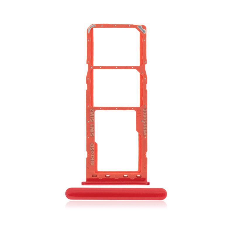 For Samsung Galaxy A10 A105 Replacement Dual Sim Card Tray (Red)