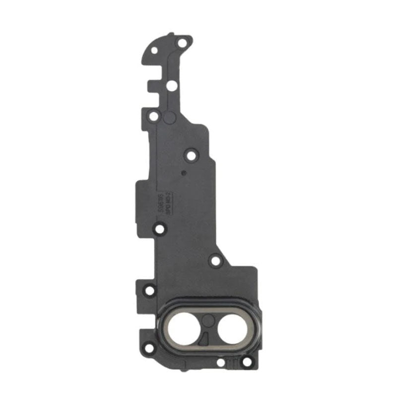 For Samsung Galaxy A10S A107F Replacement Rear Camera Glass Lens And Cover Bezel Ring (Black)