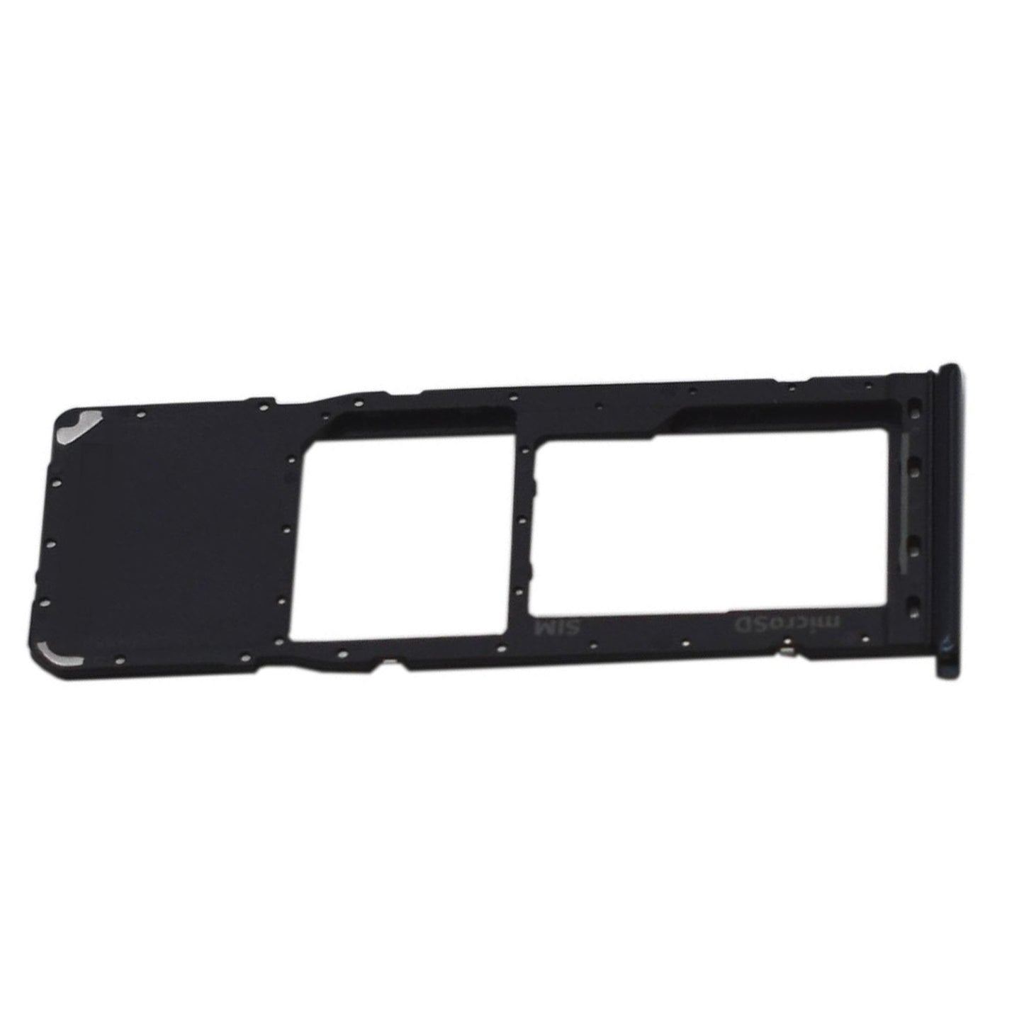 For Samsung Galaxy A20 / A205 Replacement SIM & Micro SD Card Tray (Black)