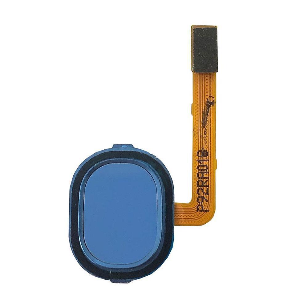 For Samsung Galaxy A20e A202 Replacement Home Button With Fingerprint Reader (Blue)