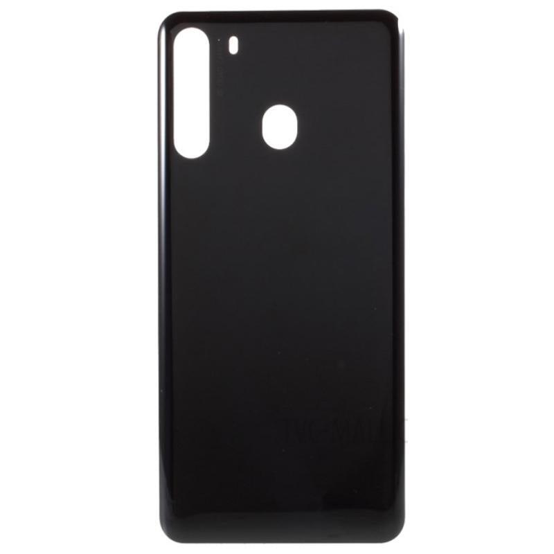 For Samsung Galaxy A21 A215 Replacement Battery Cover (Black)