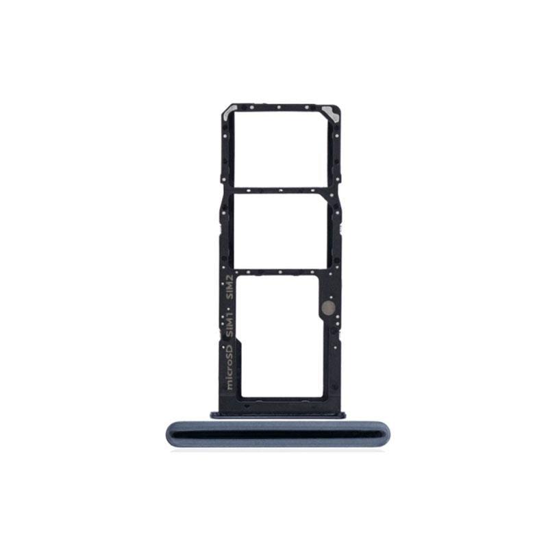 For Samsung Galaxy A50s A507F Replacement Dual Sim Card Tray (Prism Crush Black)