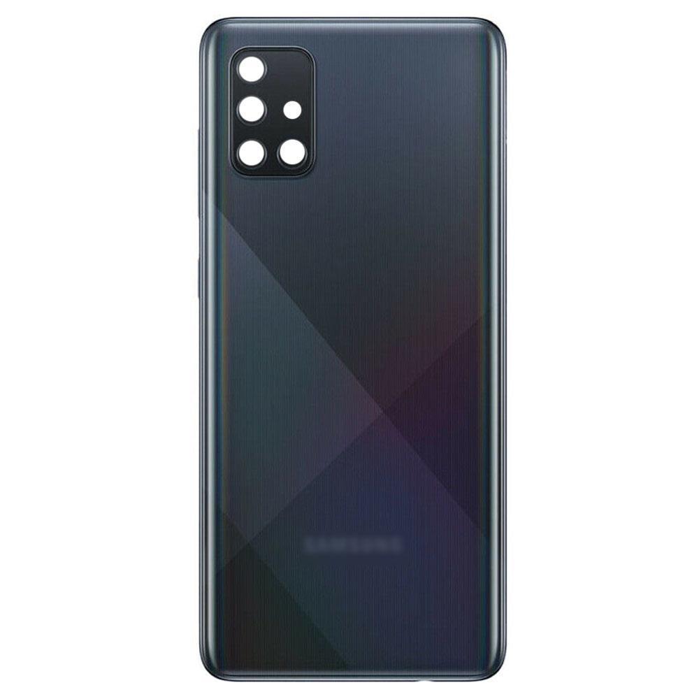 For Samsung Galaxy A51 A515 Replacement Rear Battery Cover (Prism Crush Black)
