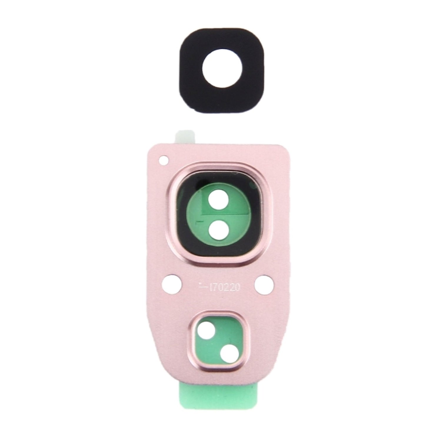 For Samsung Galaxy A520 / A5 2017 Replacement Camera Lens With Bracket And Adhesive (Pink)
