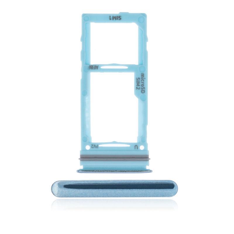 For Samsung Galaxy A72 A726F Replacement Dual Sim Card Tray (Awesome Blue)