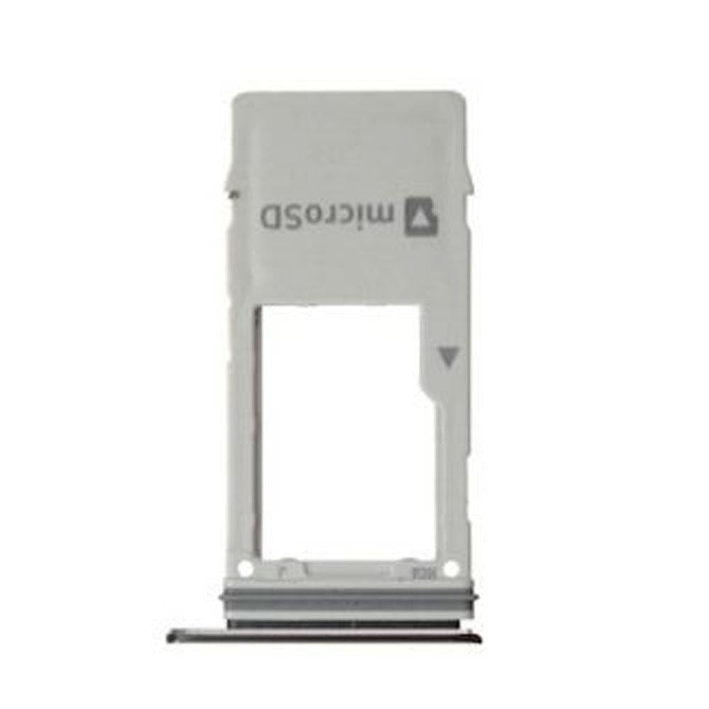 For Samsung Galaxy A8 Plus A730 Replacement Dual Sim Card Tray (Black)