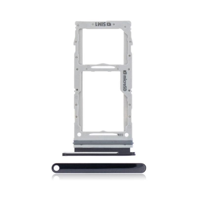 For Samsung Galaxy A90 A908F Replacement Dual Sim Card Tray (Black)