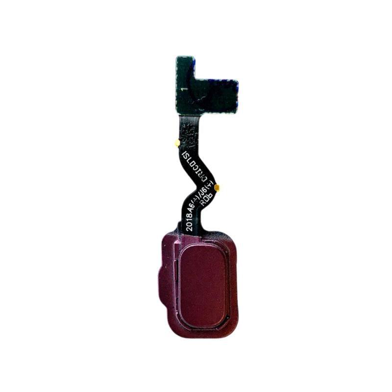 For Samsung Galaxy J8 J810 Replacement Fingerprint Reader With Flex Cable (Purple)