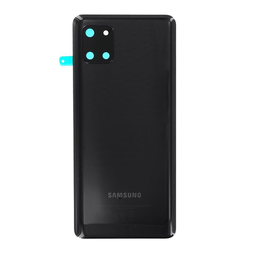 For Samsung Galaxy Note 10 Lite Replacement Rear Battery Cover with Adhesive (Aura Black)